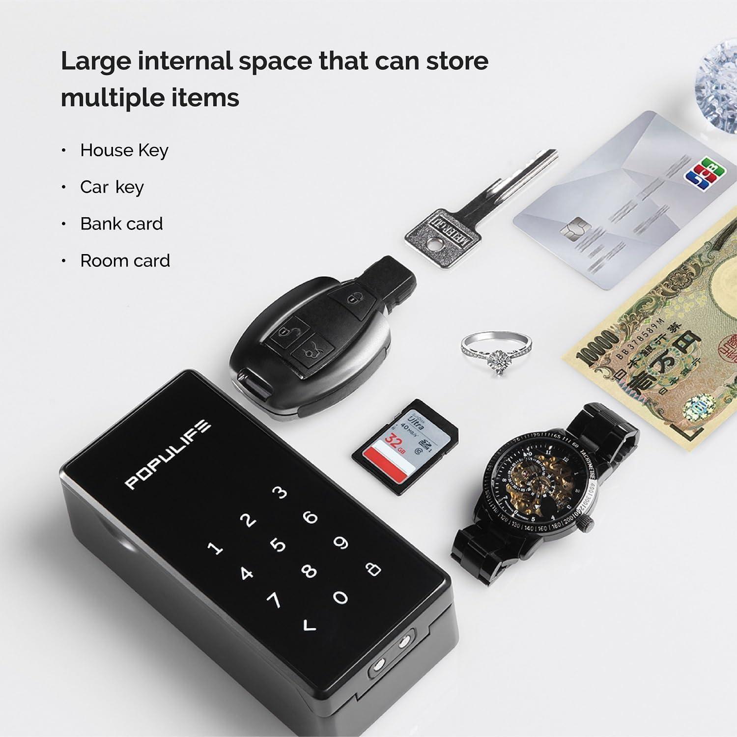 Caja de Llave Inteligente Populife K2 Bluetooth Resistente al Agua