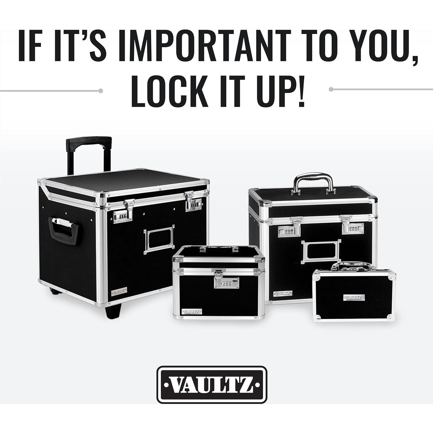 Caja de Seguridad para Medicamentos Vaultz - 12.7x17.8x12.7cm - Cerradura Combinación