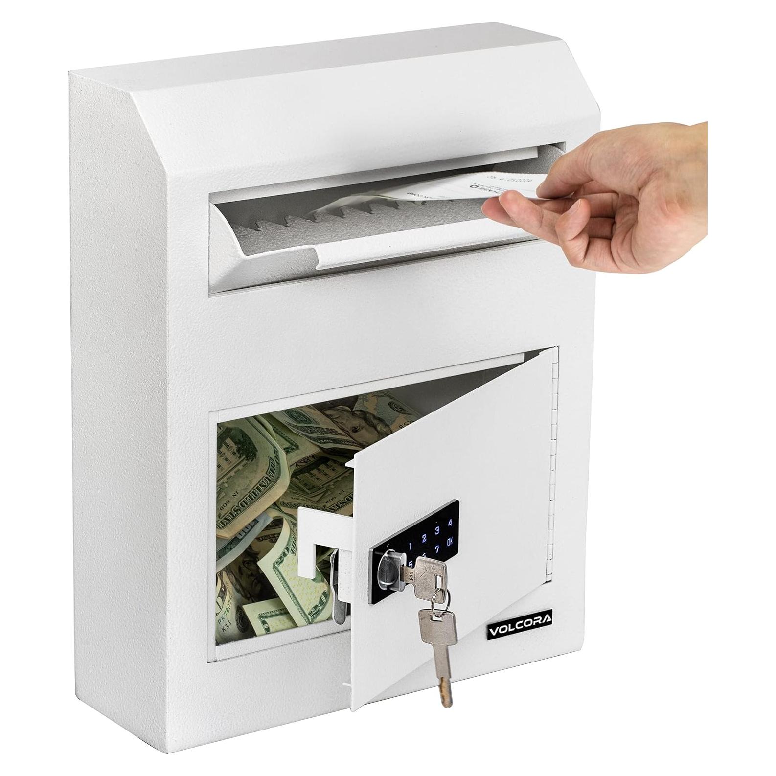 Caja de Depósito Volcora con Cerradura Electrónica 38.1x30.5cm