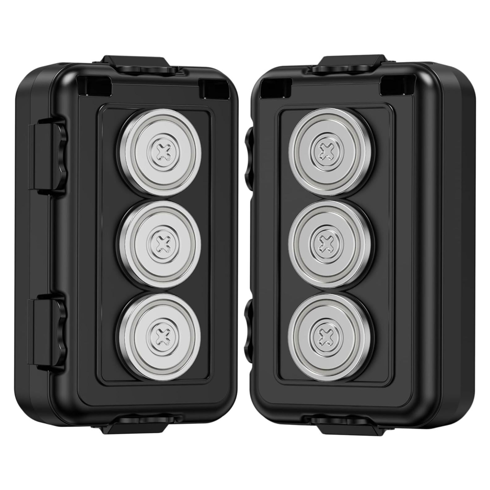 Caja de Llave Magnética TOSICAM Impermeable 2 Unidades Negro