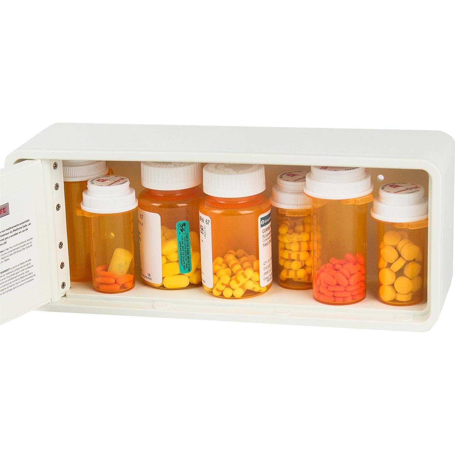 Caja Fuerte para Medicamentos Medicine RX Safe - Blanca