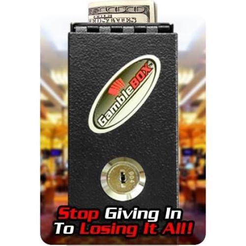 Caja de Seguridad Gamblebox Original con Bolsa de Terciopelo Rojo