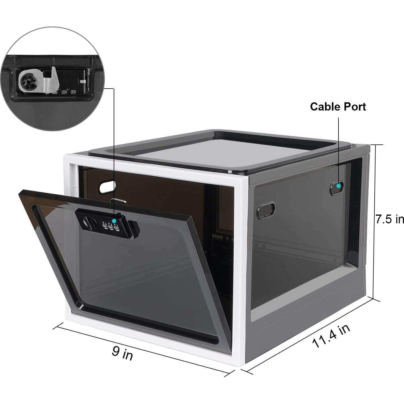 Caja de Seguridad para Medicamentos Lalifebuss - 2 Unidades