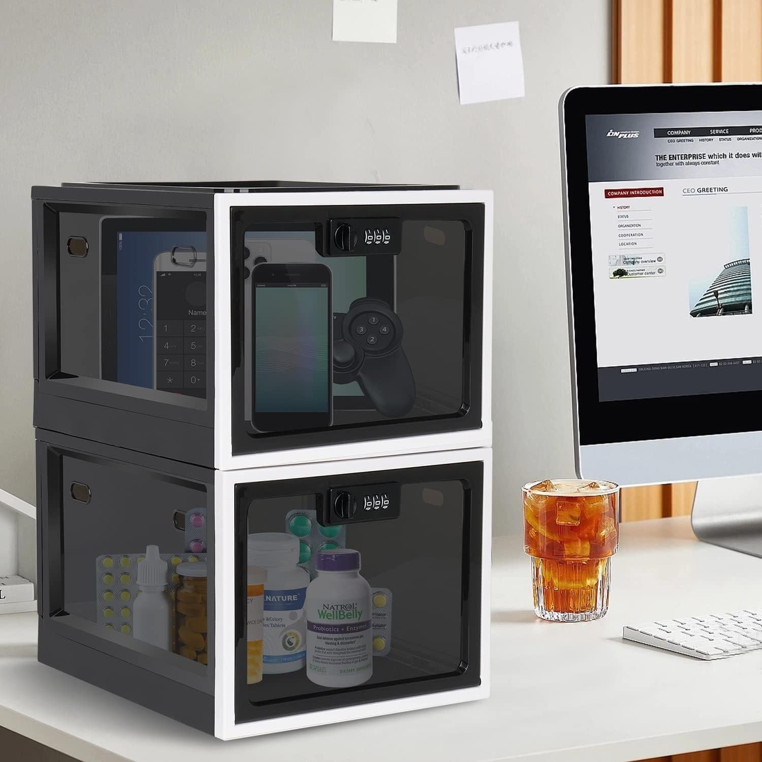 Caja de Seguridad para Medicamentos Lalifebuss - 2 Unidades