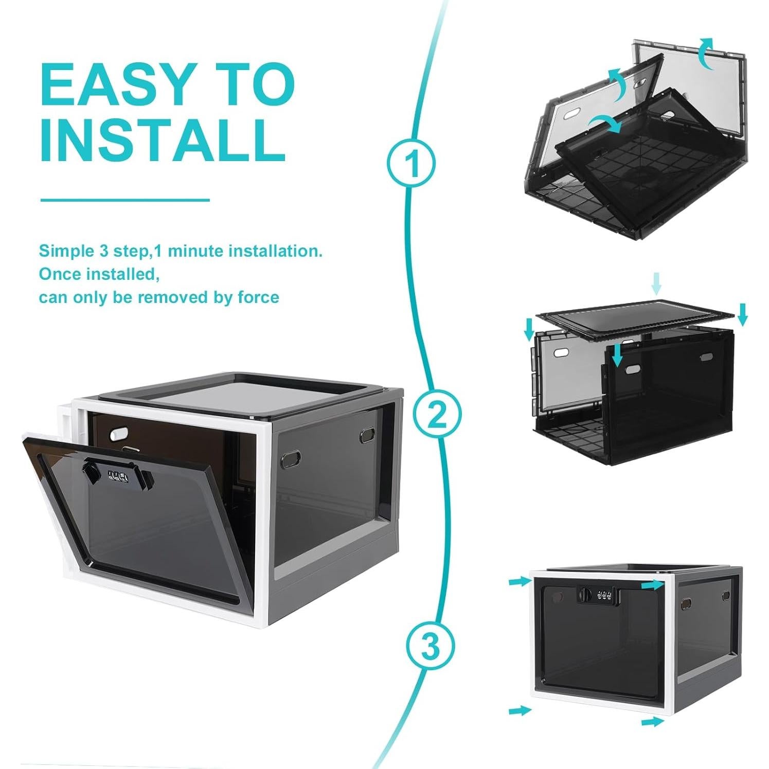 Caja de Seguridad para Medicamentos Lalifebuss - 2 Unidades