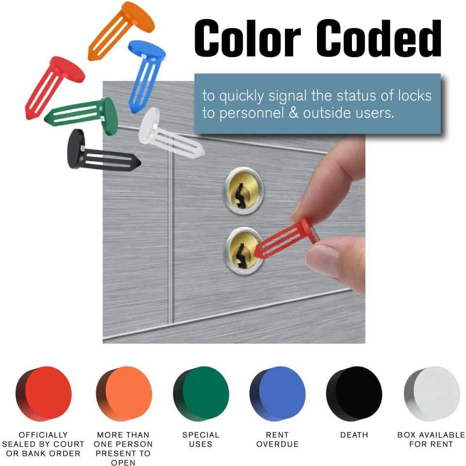 Señales de Llave BankSupplies - Caja Disponible para Alquilar - 25 Unidades