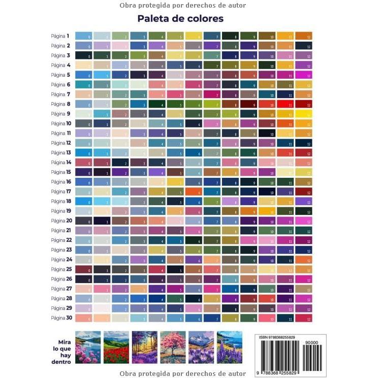 Colorear por números para adultos y niños: Flores y paisajes relajantes | Colorea con rotuladores o lápices de colores (Colorear por números: Libros relajantes para adultos) (Spanish Edition)
