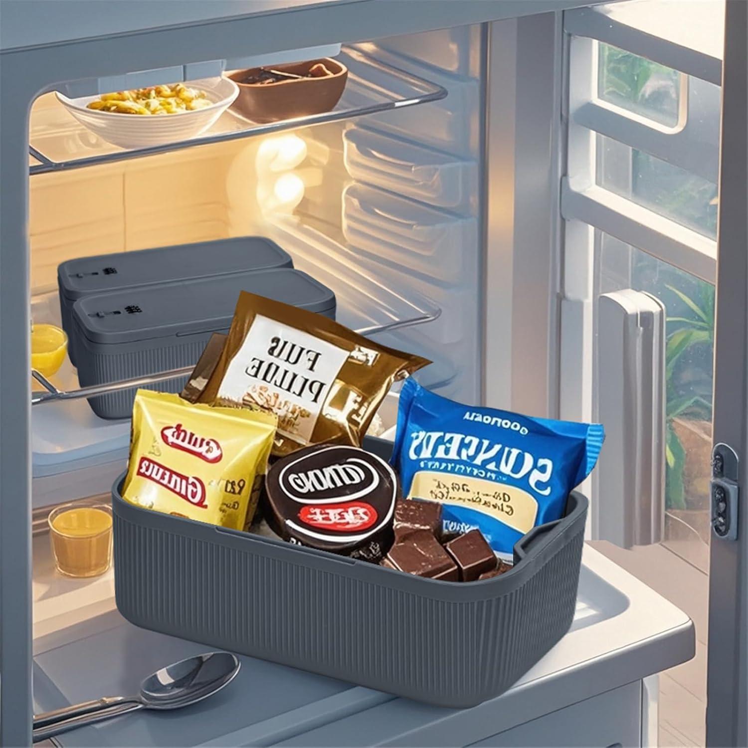 Caja de Almacenamiento con Cerradura BOMKVIN 23.5x12.7x9.1cm