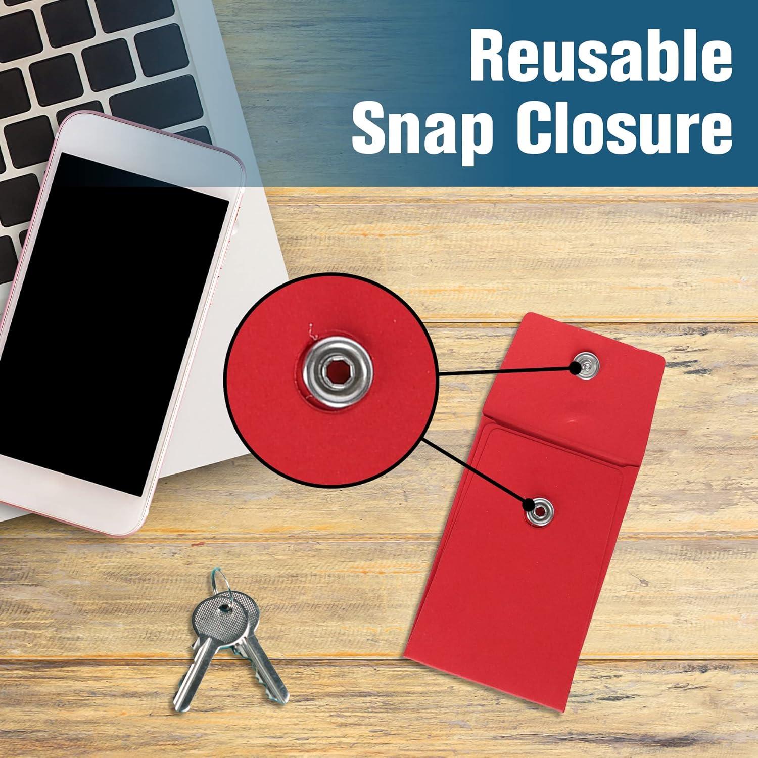 Sobres de Llave de Banco BankSupplies 100 Unidades 5.7x8.9cm