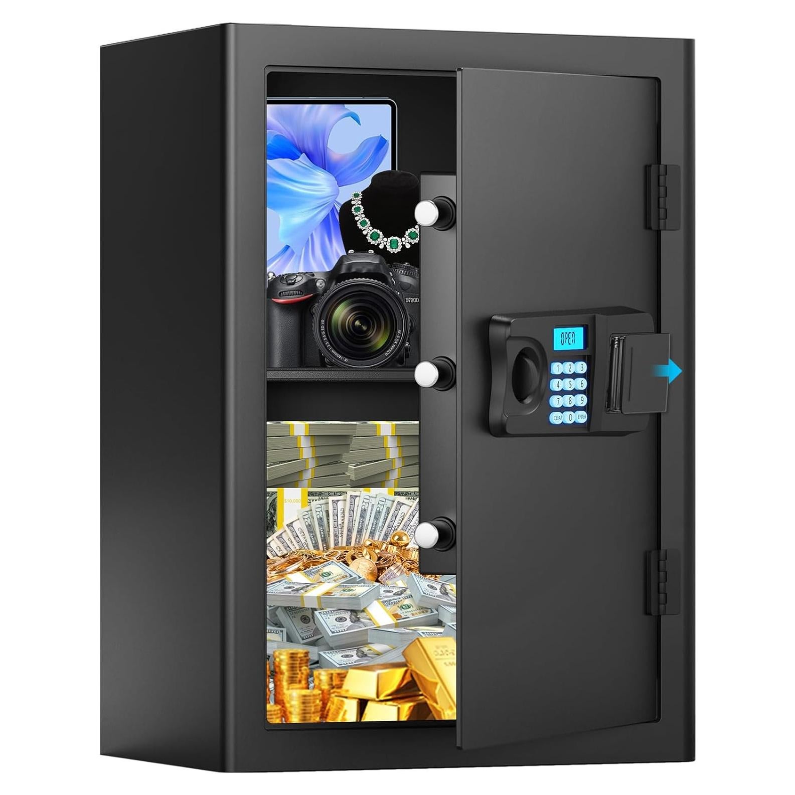 Caja Fuerte Digital RXUJYC 3.0 Pies Cúbicos a Prueba de Fuego