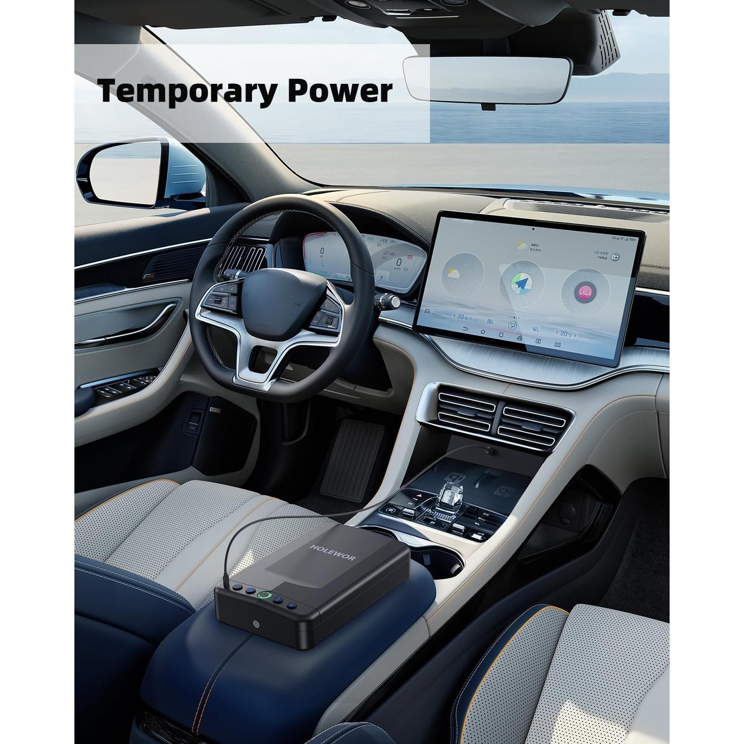 Caja Fuerte Biométrica HOLEWOR para Pistolas Pequeñas 29x18cm