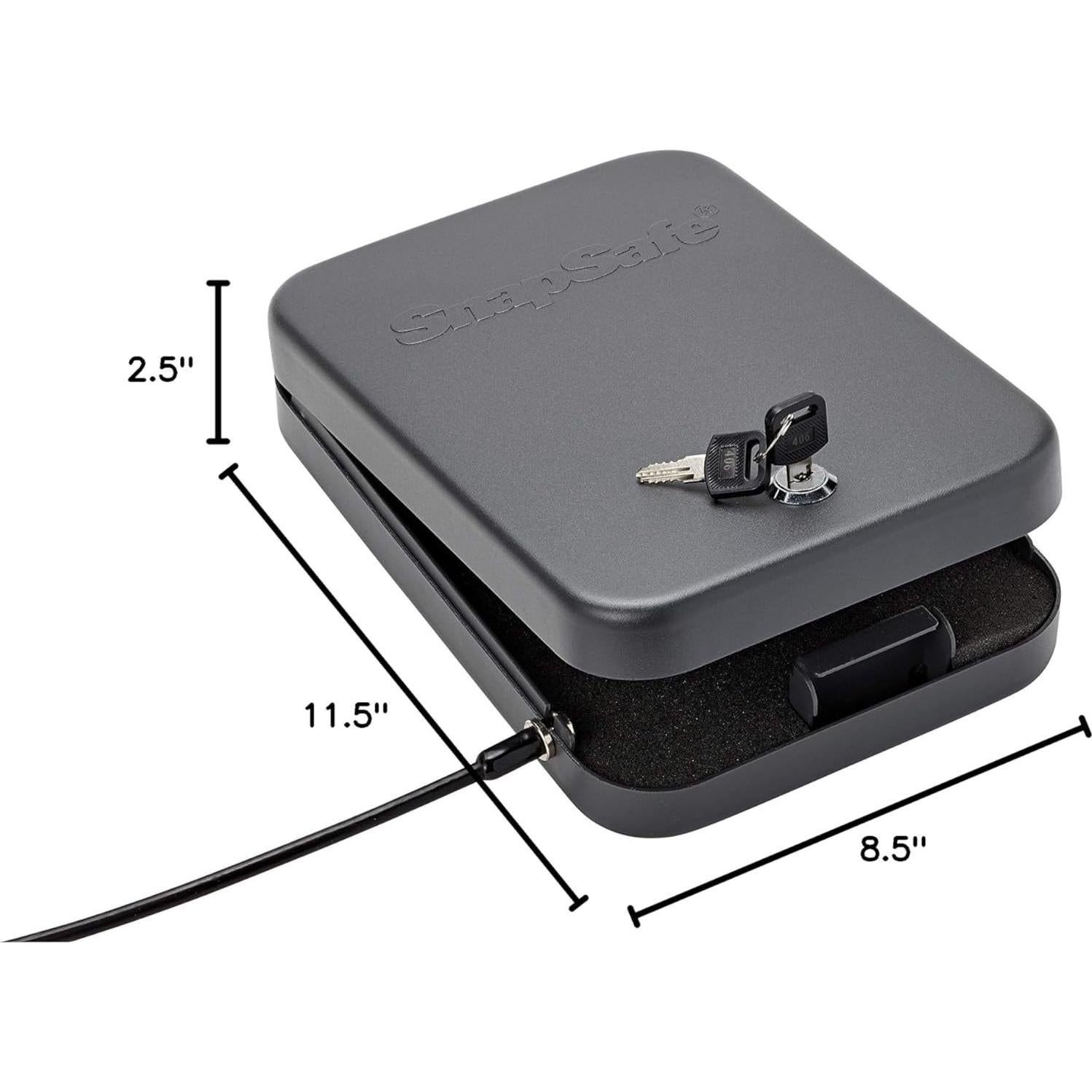 Caja de Seguridad Portátil SnapSafe XXL para Armas y Valiosos