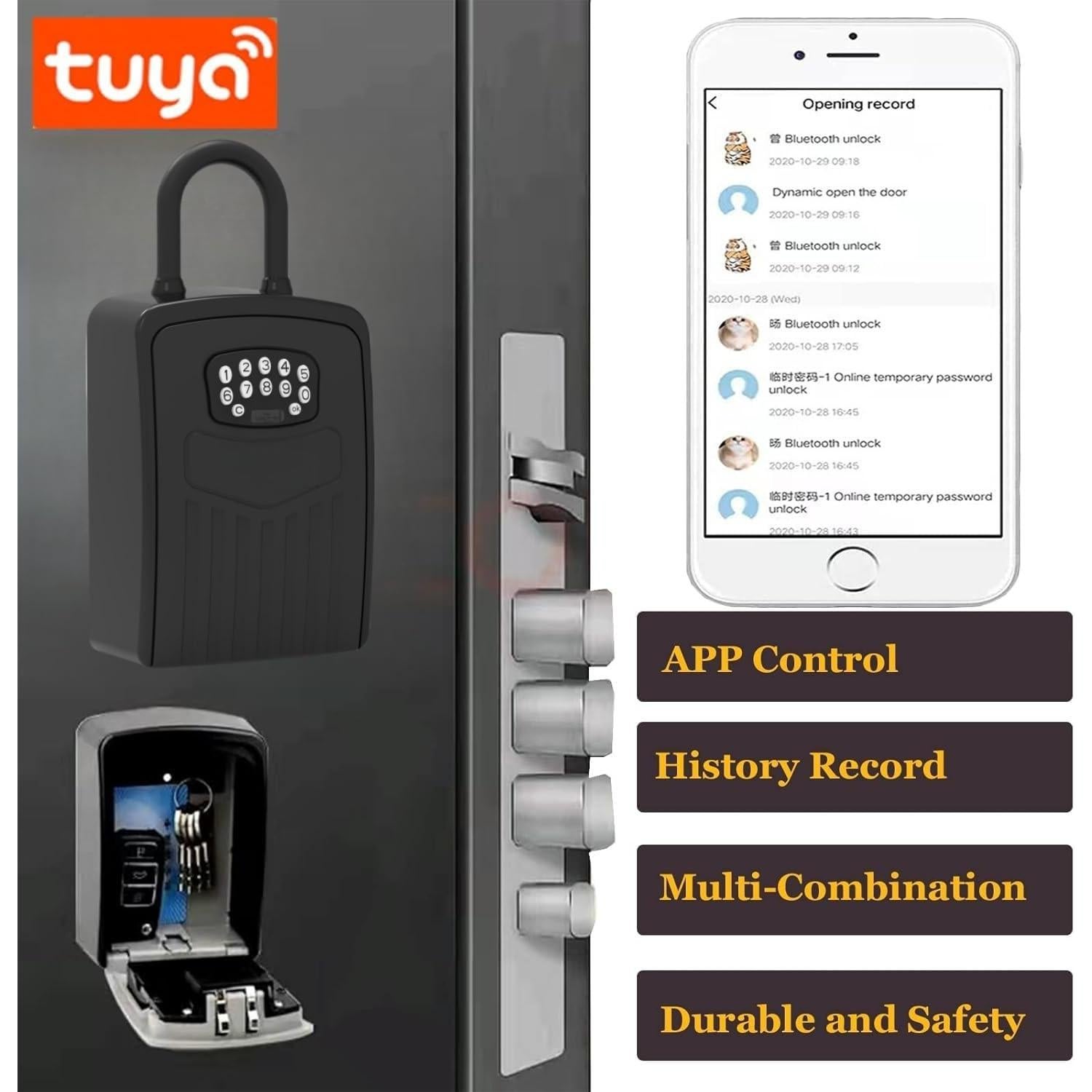 Caja de Cerradura Digital Inteligente Loccess SMKB2-BT Bluetooth