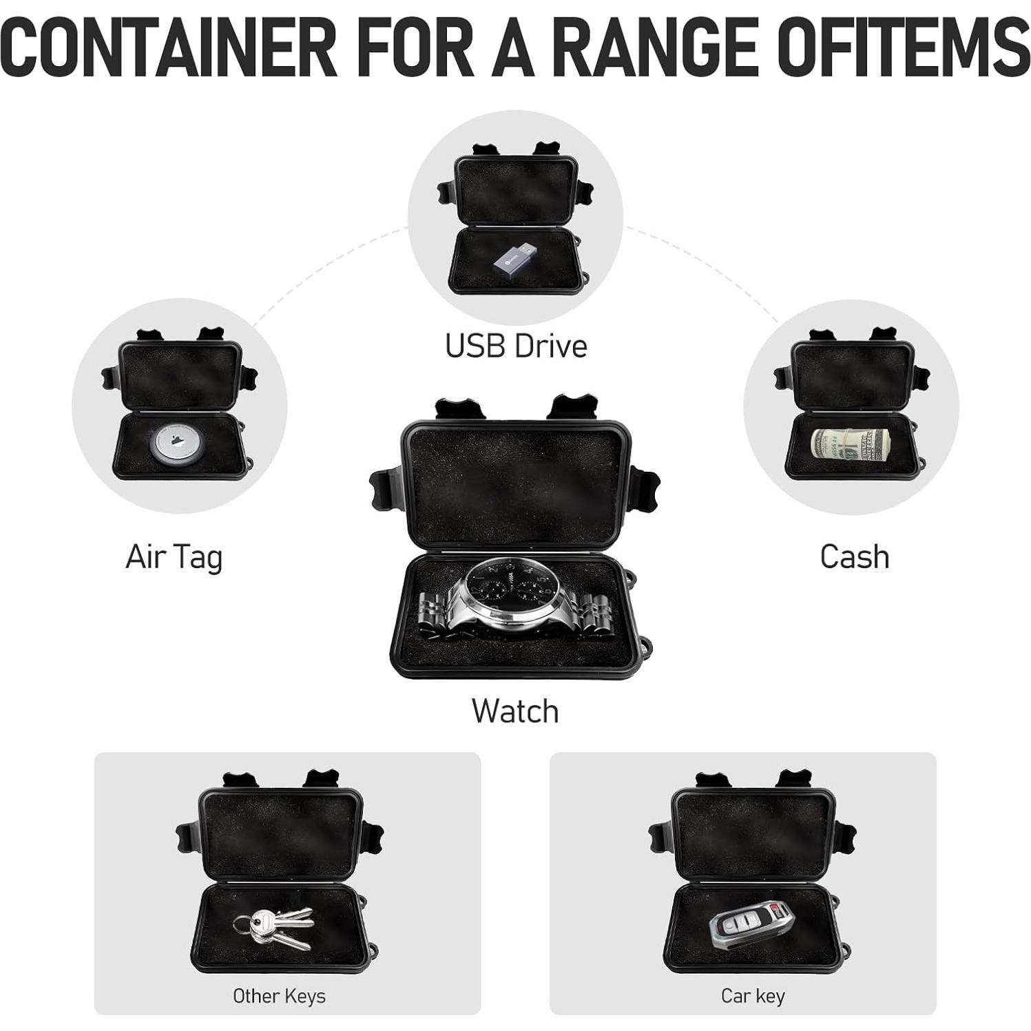 Soporte Magnético para Llaves MAILADA 2PCS Impermeable