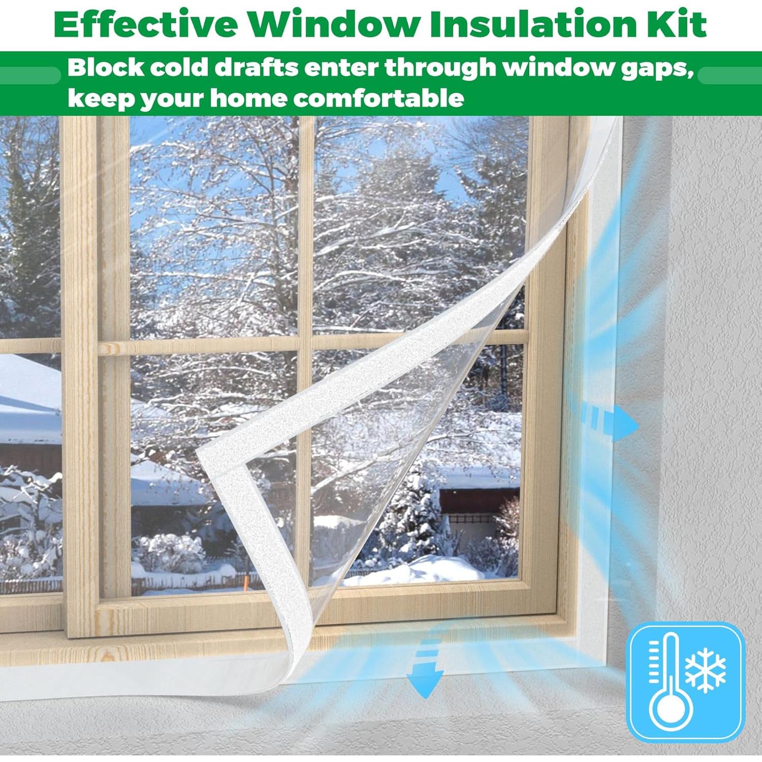 Kit de Aislamiento de Ventanas Forestchill 200x200cm para Invierno