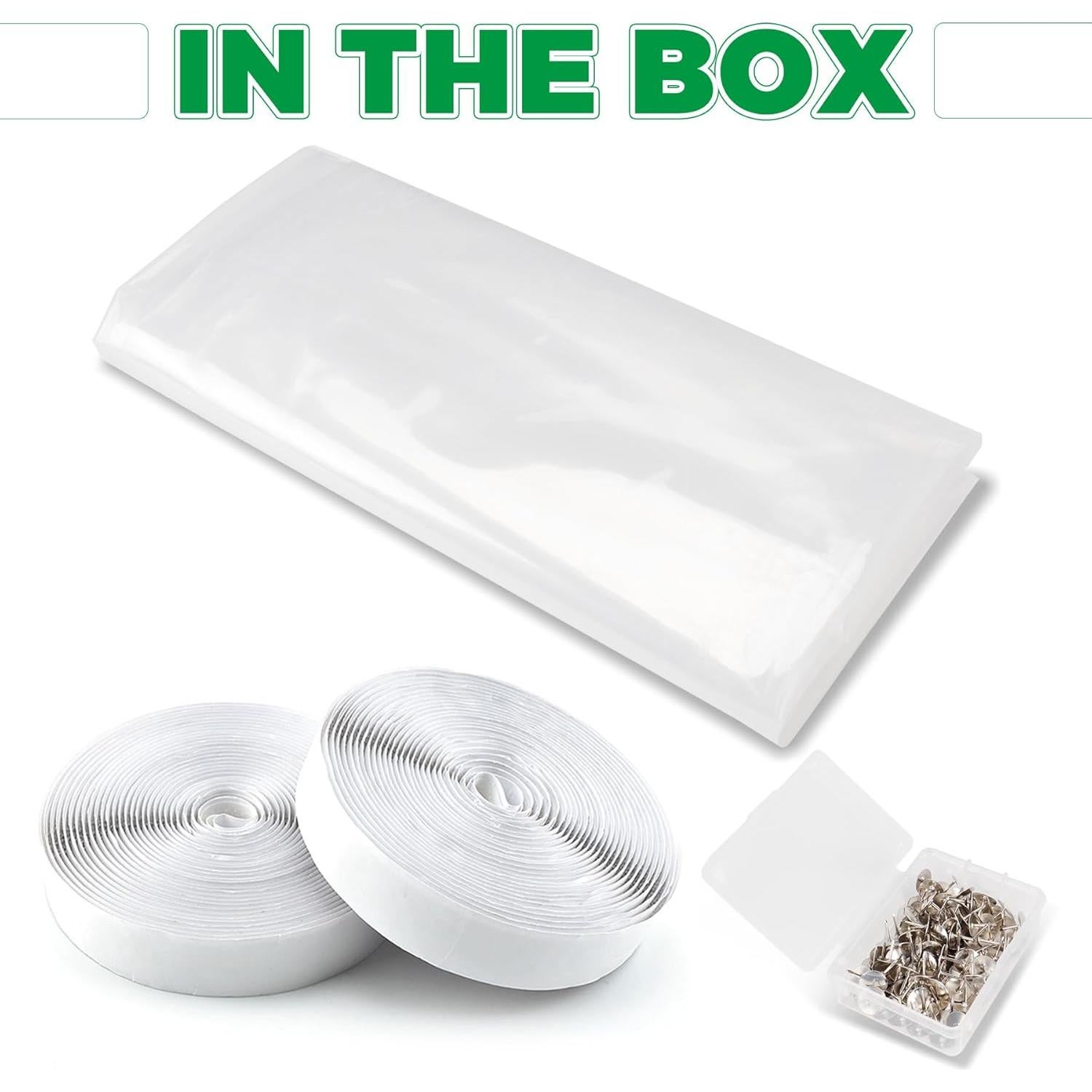 Kit de Aislamiento de Ventanas Forestchill 200x200cm para Invierno