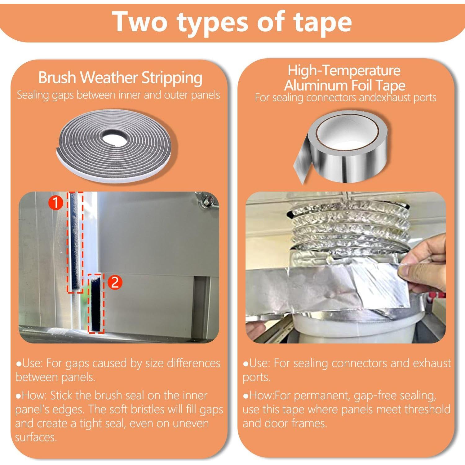 Kit de Ventilación para Aire Acondicionado Portátil Gulrear 66-157cm