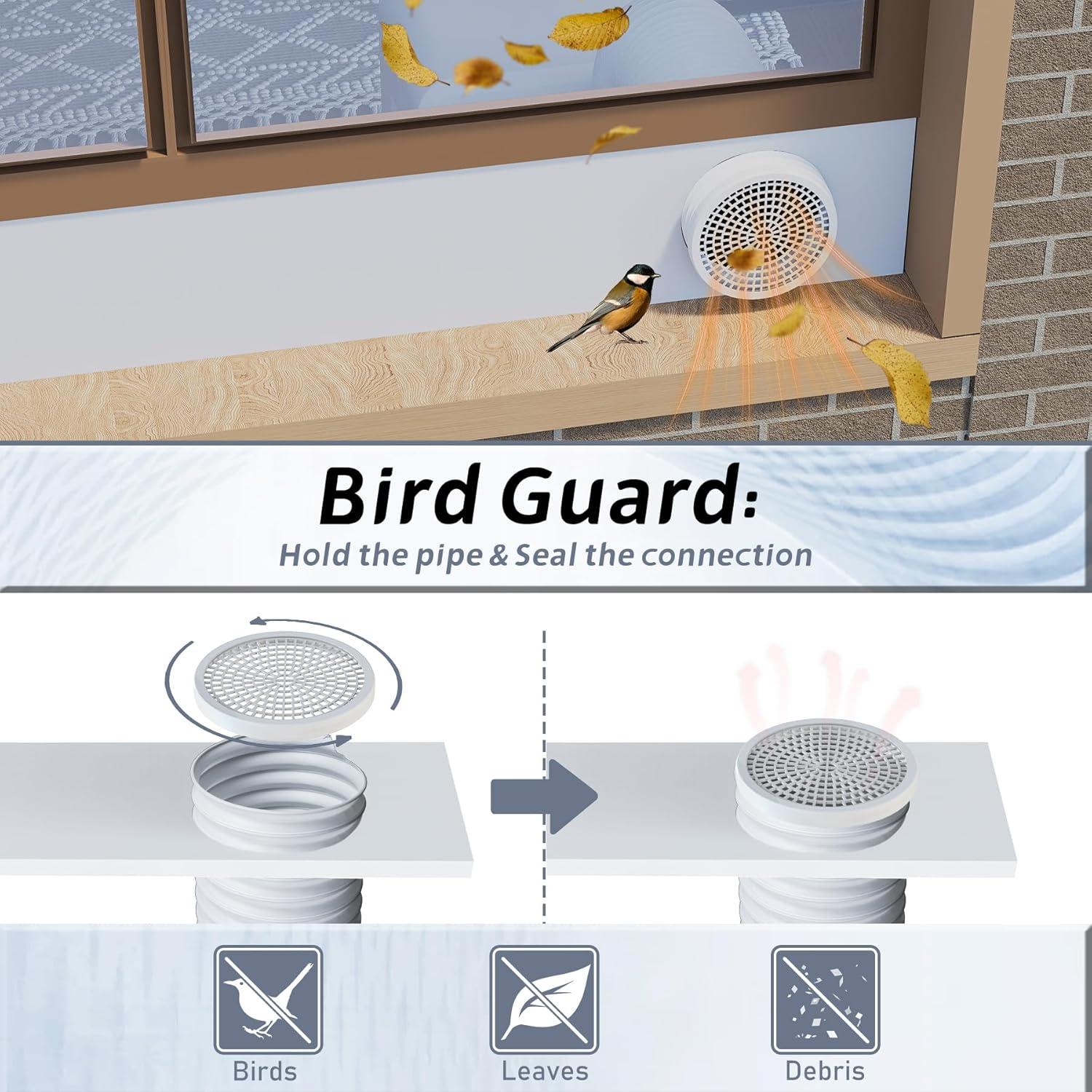 Kit de Sello de Ventana para Aire Acondicionado Flamorrow PACW-02