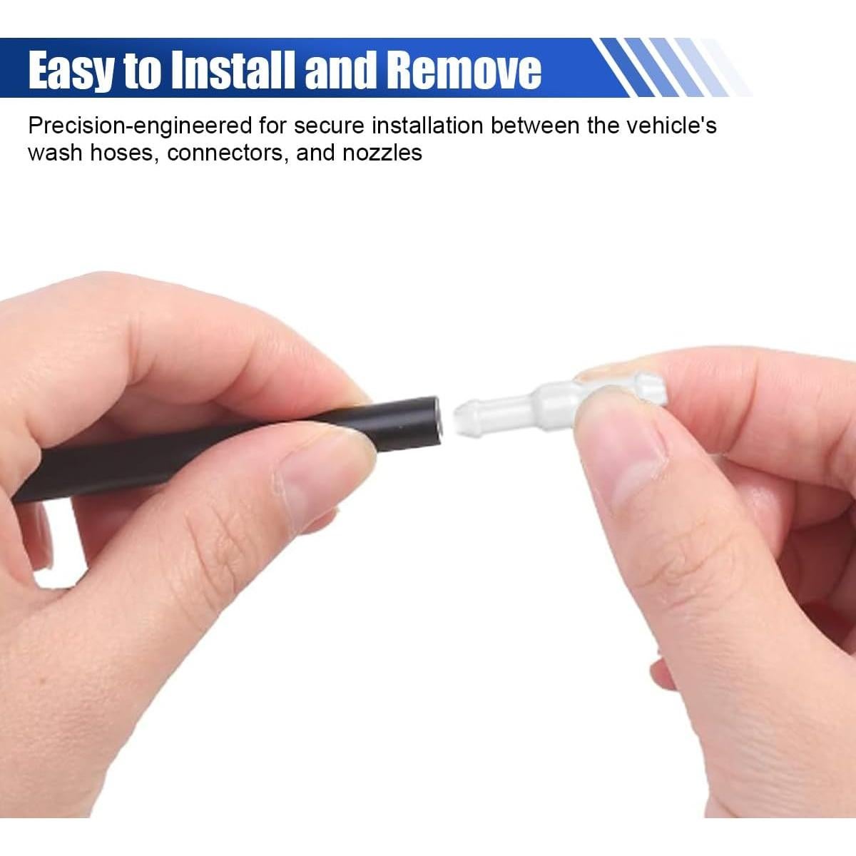 Kit de Boquillas de Lavaparabrisas ZIMISI 52 en 1 con Manguera 400 cm