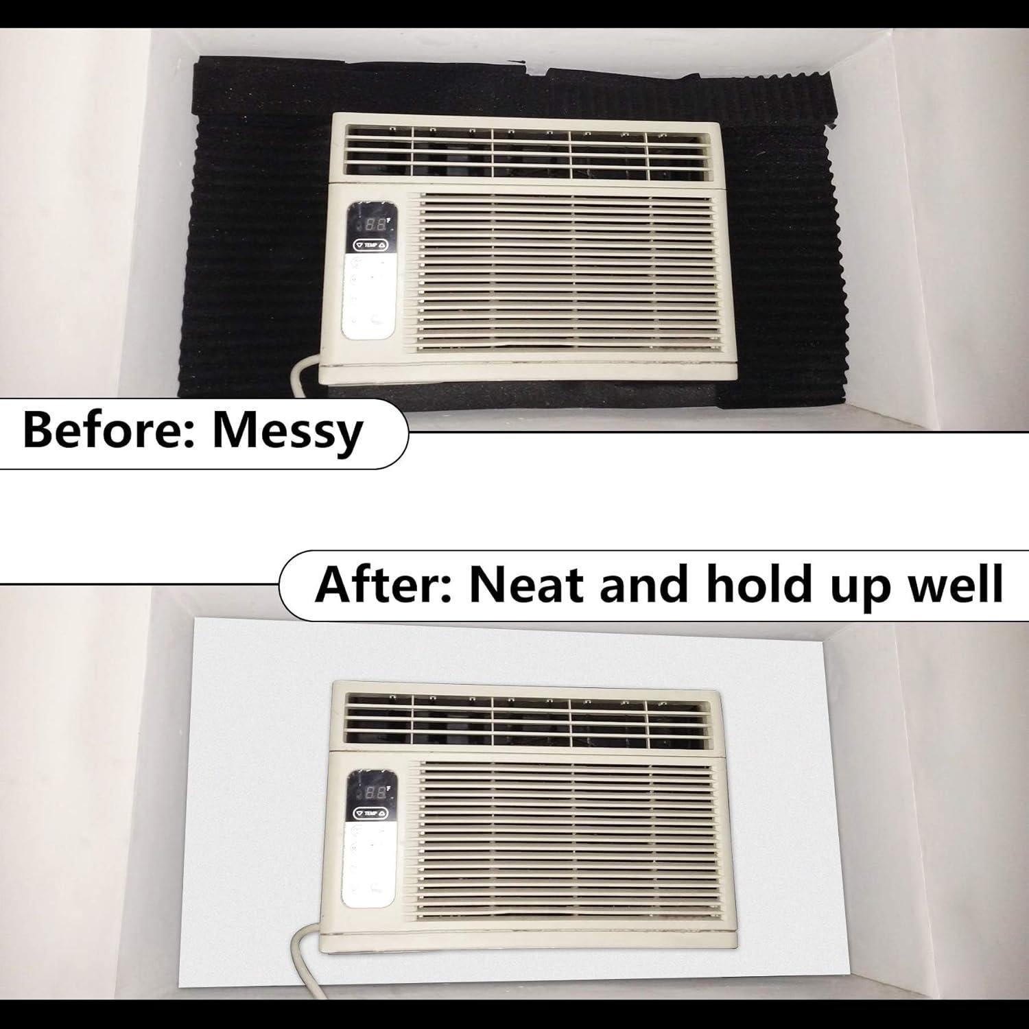 Panel Aislante de Espuma BJADE para Aire Acondicionado Ventana