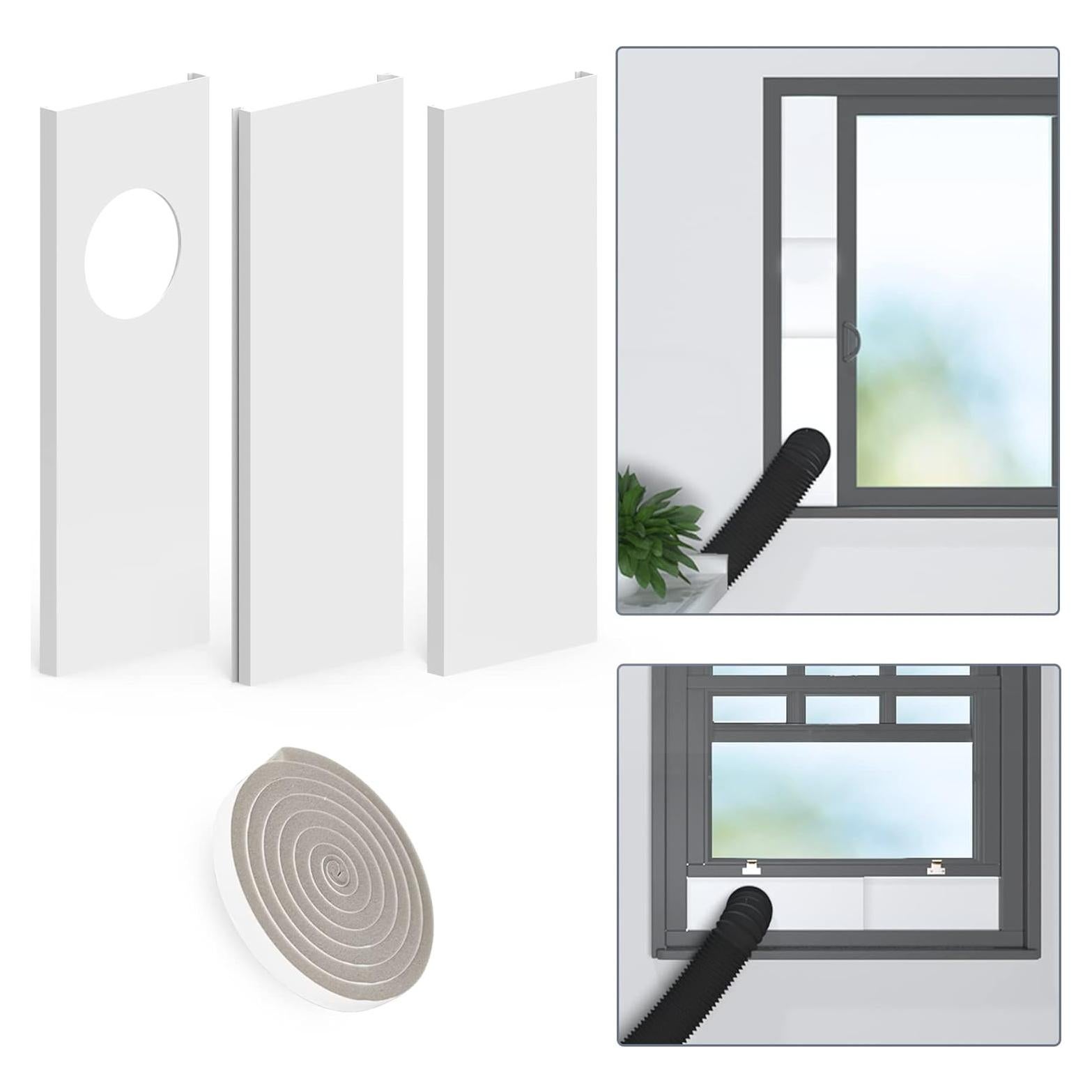 Kit de Ventana para Conducto de Secadora Flamorrow 4" (10.16 cm)