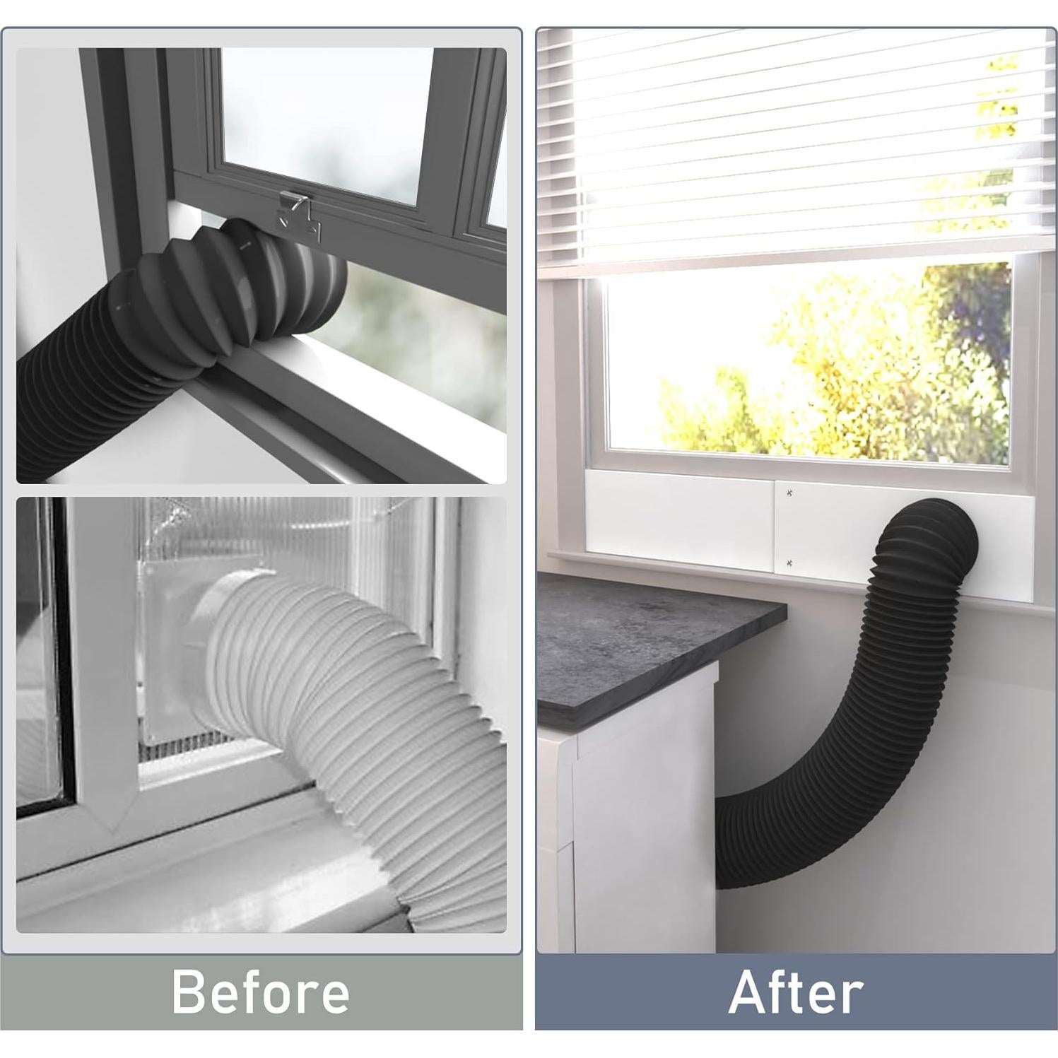 Kit de Ventana para Conducto de Secadora Flamorrow 4" (10.16 cm)