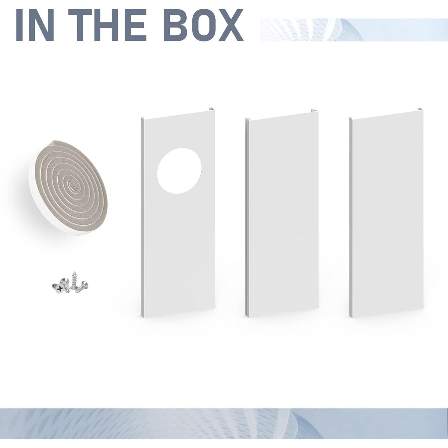 Kit de Ventana para Conducto de Secadora Flamorrow 4" (10.16 cm)