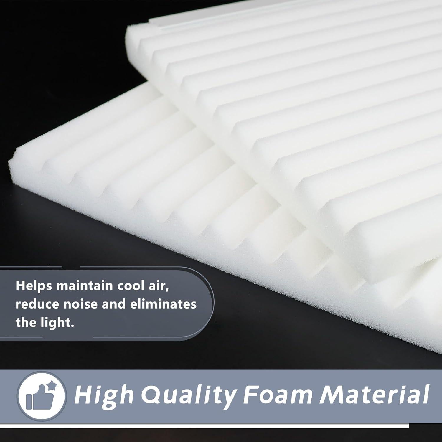 Kit de Paneles Laterales Aislantes Flamorrow 43x30.5 cm Blanco