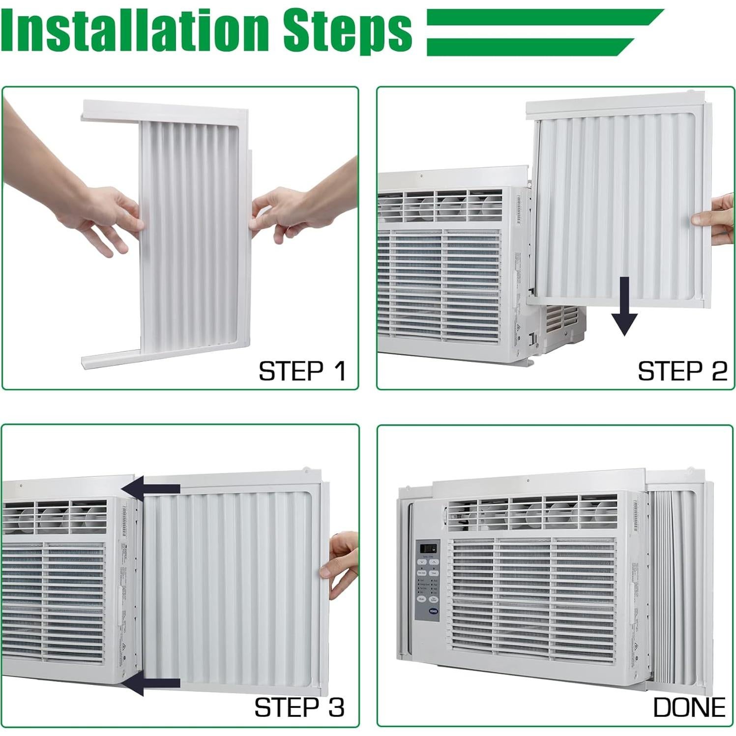 Panel Lateral Aire Acondicionado Forestchill 5000 BTU Blanco