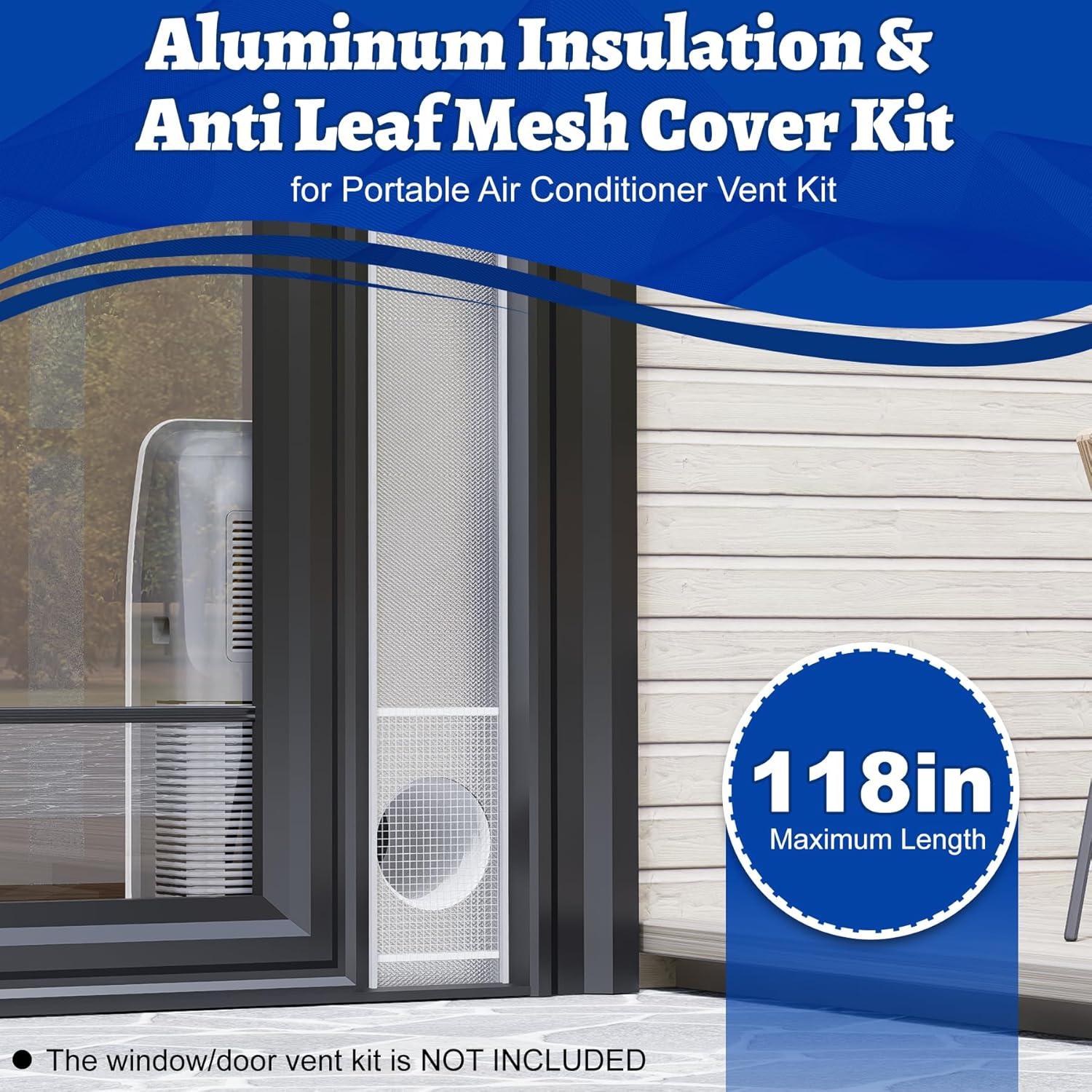 Cubierta de Ventilación Universal Wintcomfort para AC Portátil