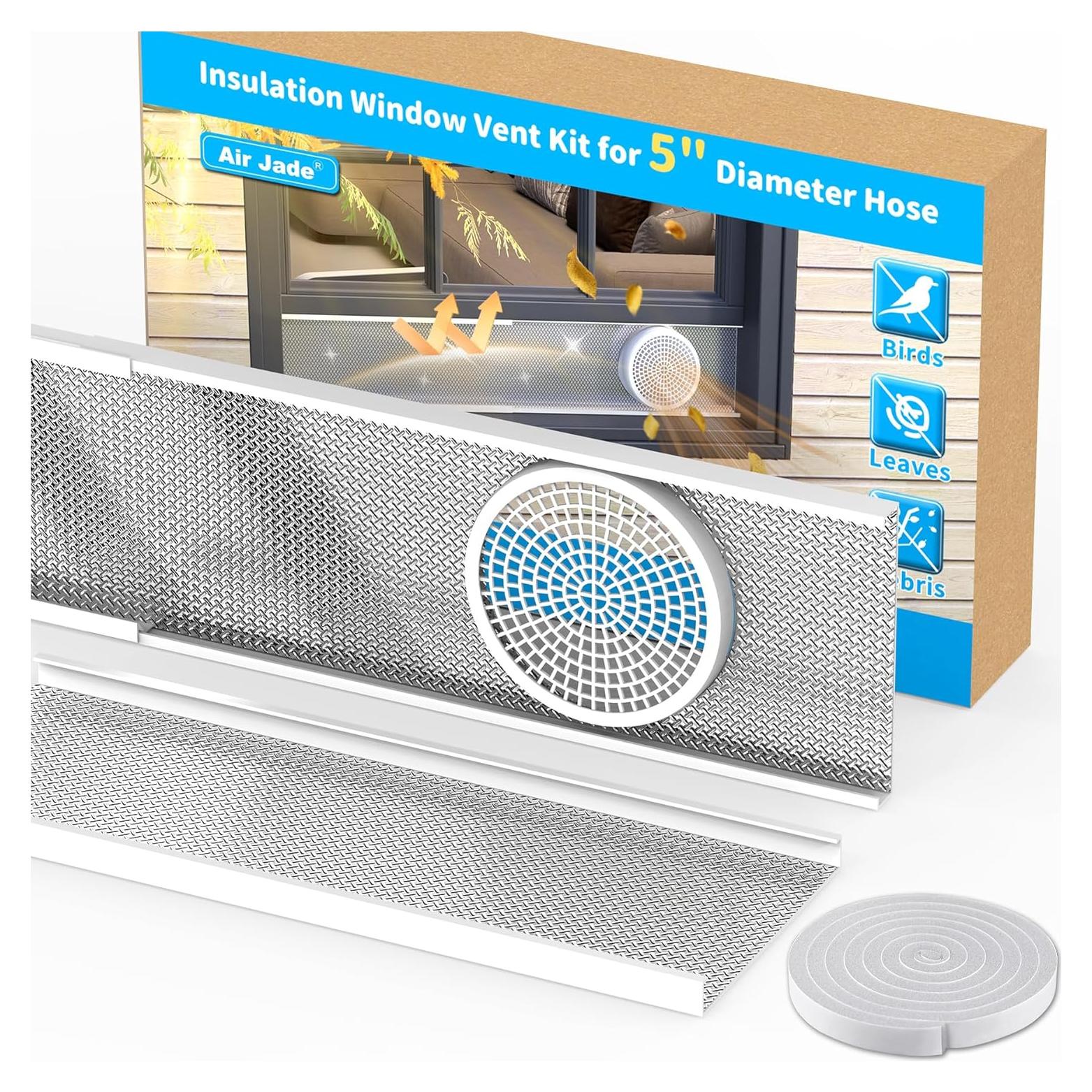 Kit de Ventilación de Ventana Aislada Air Jade para AC 5"