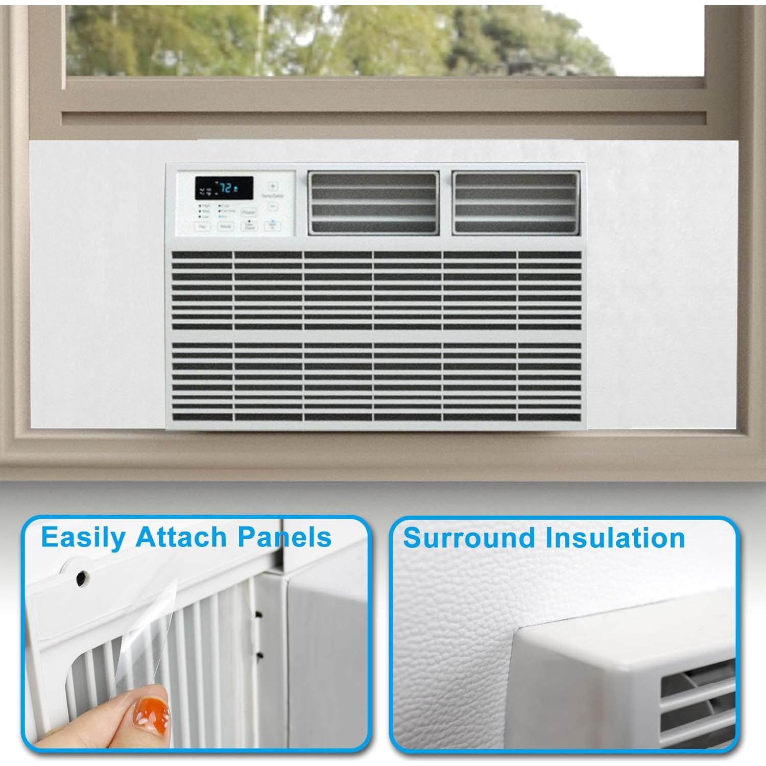 Paneles Laterales de Aire Acondicionado Air Jade 1.22m Blanco