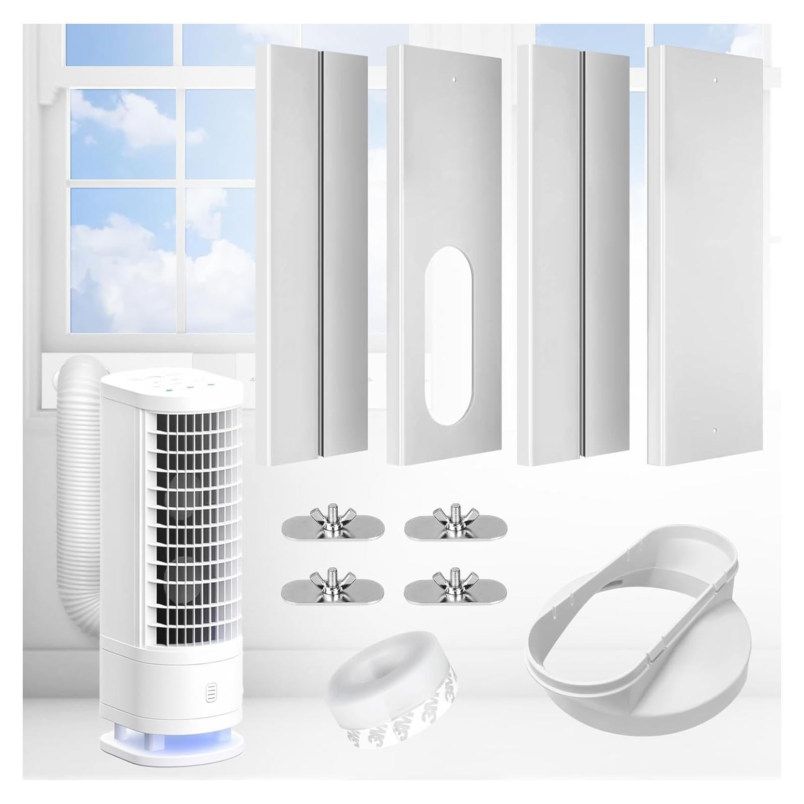 Kit de Ventilación para Ventana de Aire Acondicionado Haikun 43-152cm