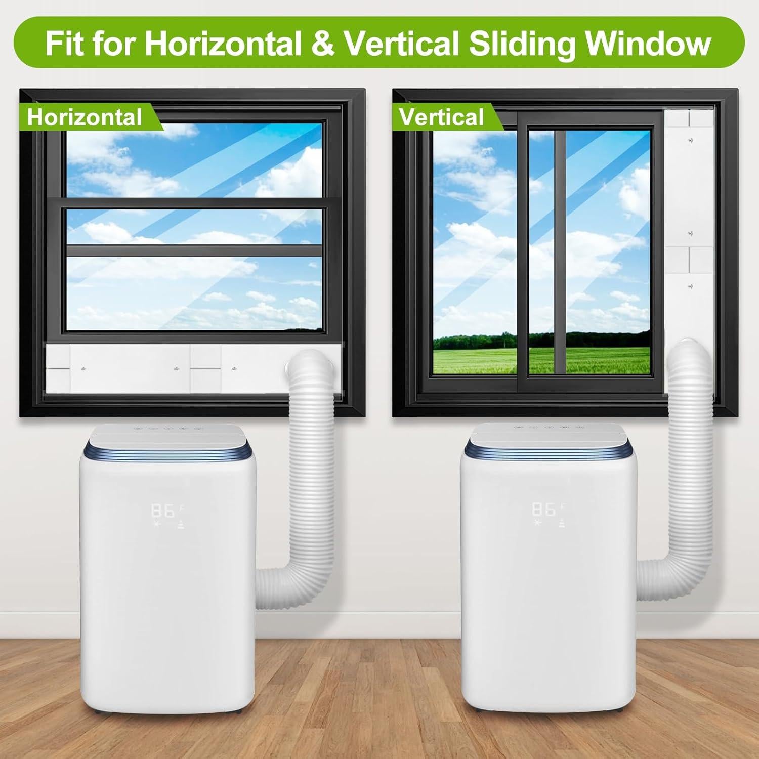 Kit de Ventilación para Ventana de Aire Acondicionado Haikun 43-152cm