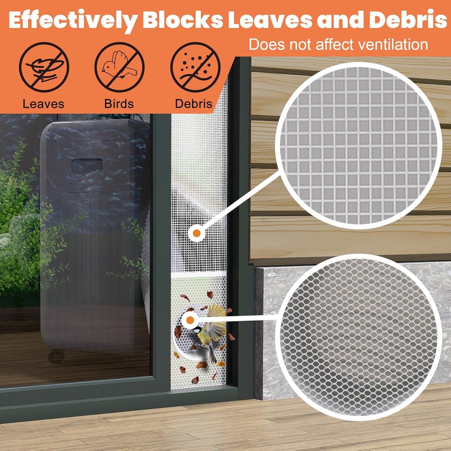 Kit de Ventilación para Puerta AC GCGOODS con Filtro Malla 233.68 cm
