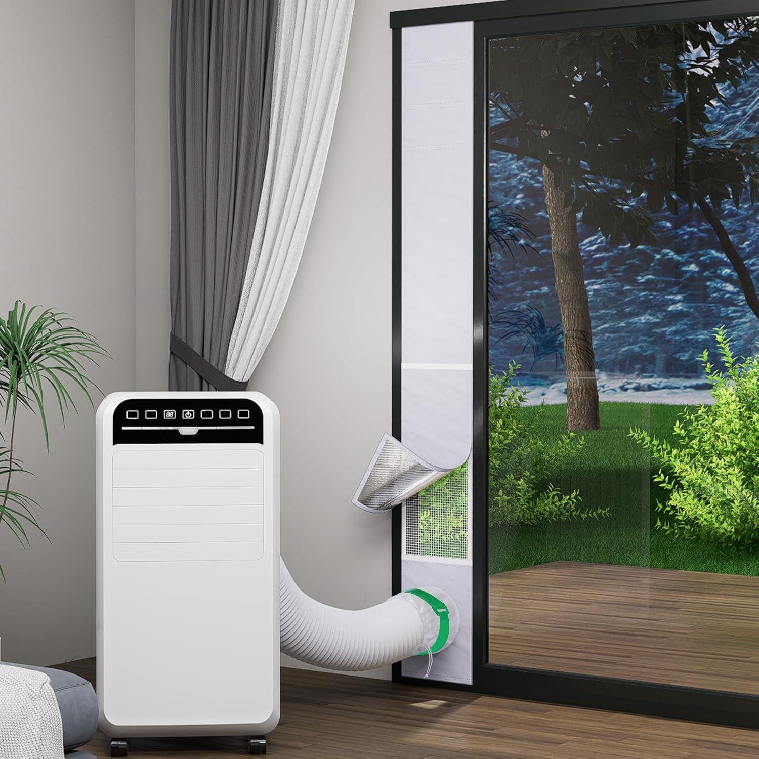 Kit de Ventilación para Puerta AC GCGOODS con Filtro Malla 233.68 cm