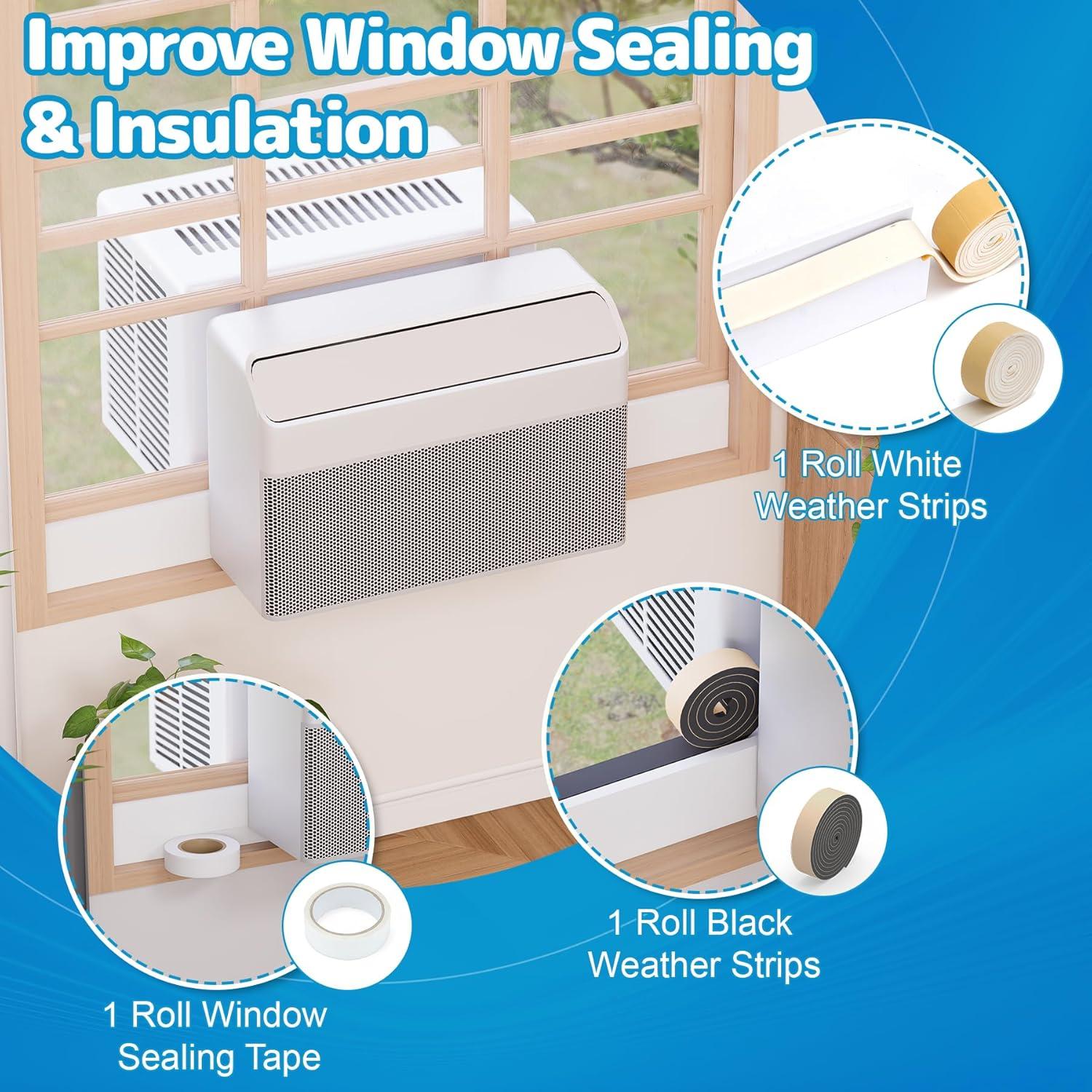 Bloque de Espuma Aislante Air Jade 2 Paquetes para Aire Acondicionado U