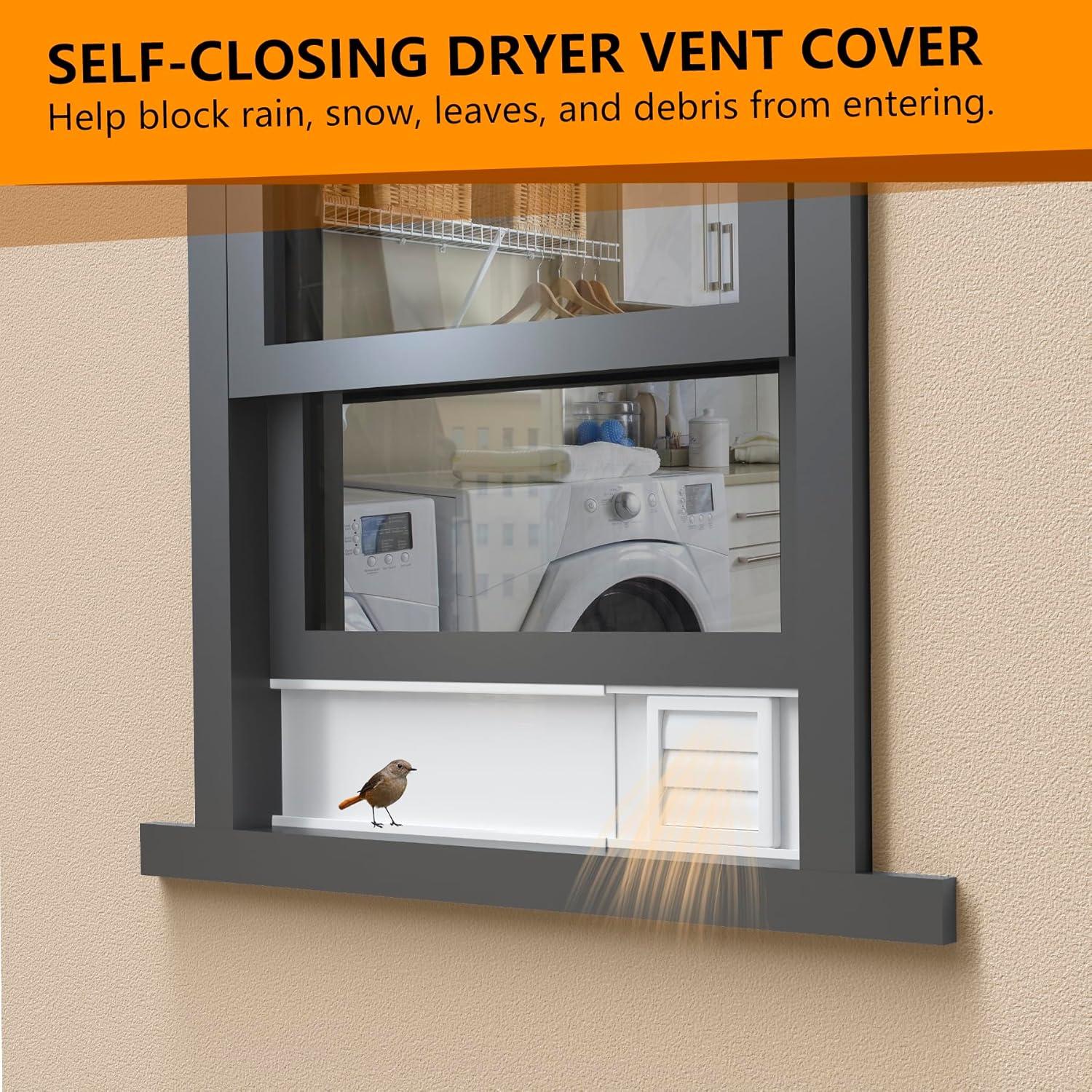 Kit de Ventana para Ventilación de Secadora LBG 4" Ajustable