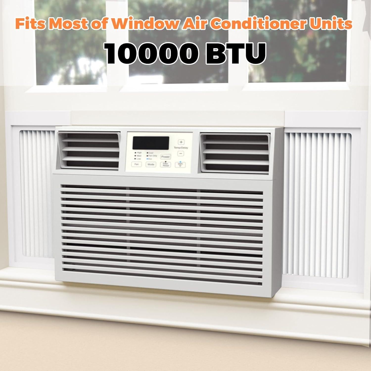 Paneles Laterales Ajustables GCGOODS para Aire Acondicionado 10,000 BTU