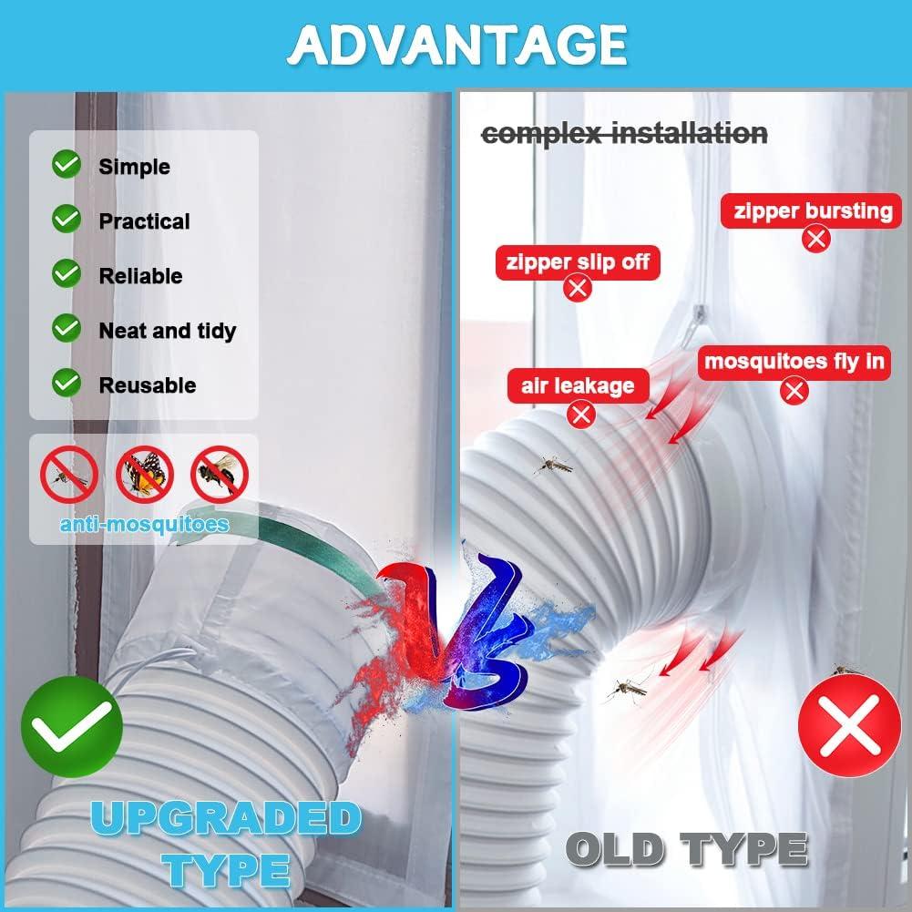 Sello de Ventana para Aire Acondicionado Portátil Federedevo 400cm