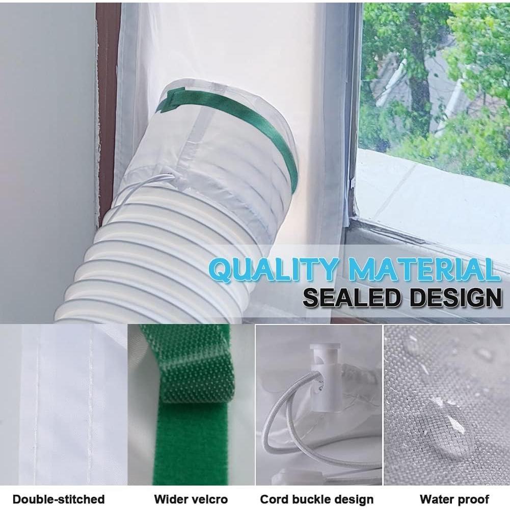 Sello de Ventana para Aire Acondicionado Portátil Federedevo 400cm