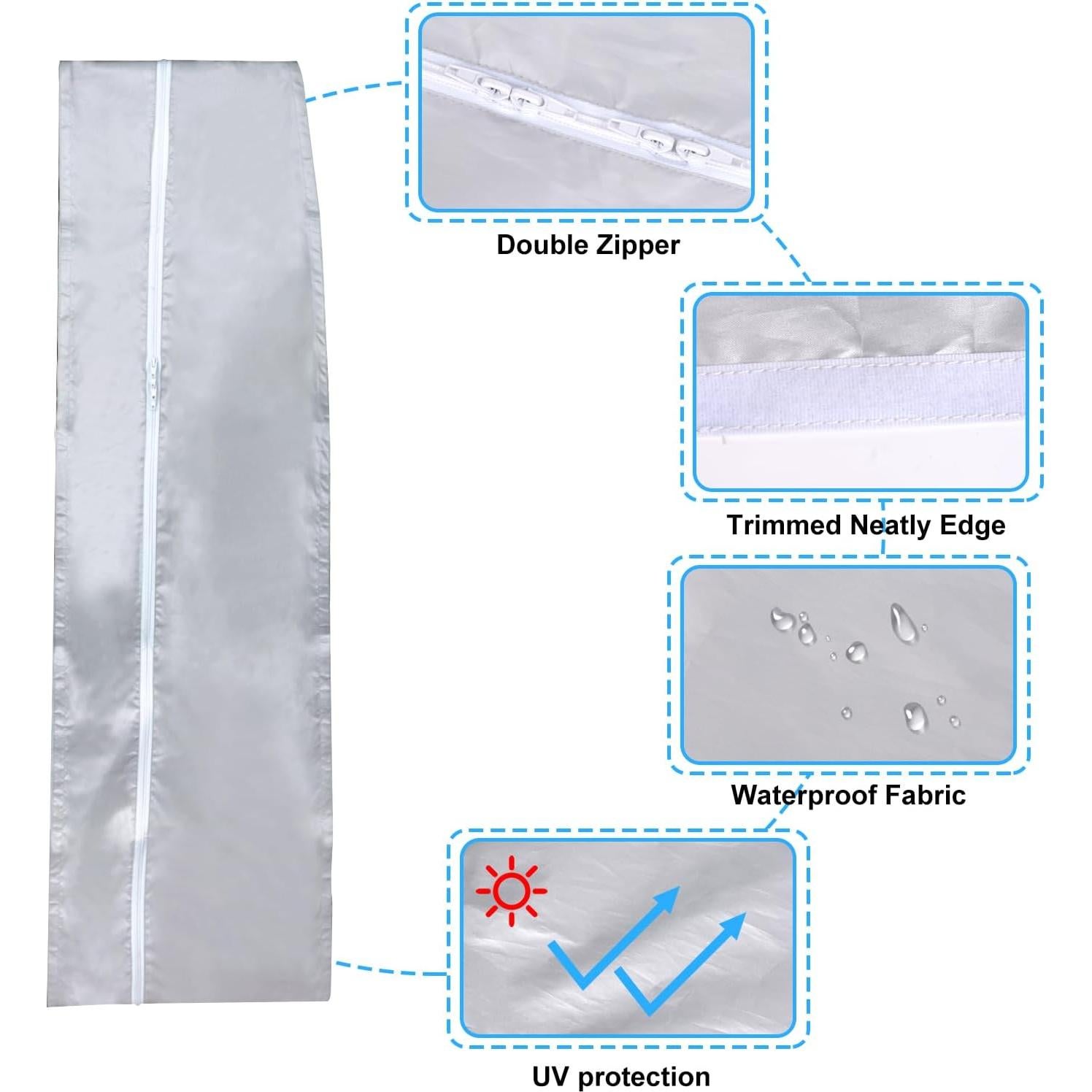 Kit de Ventilación para Ventana Kifiray 300cm AC Portátil
