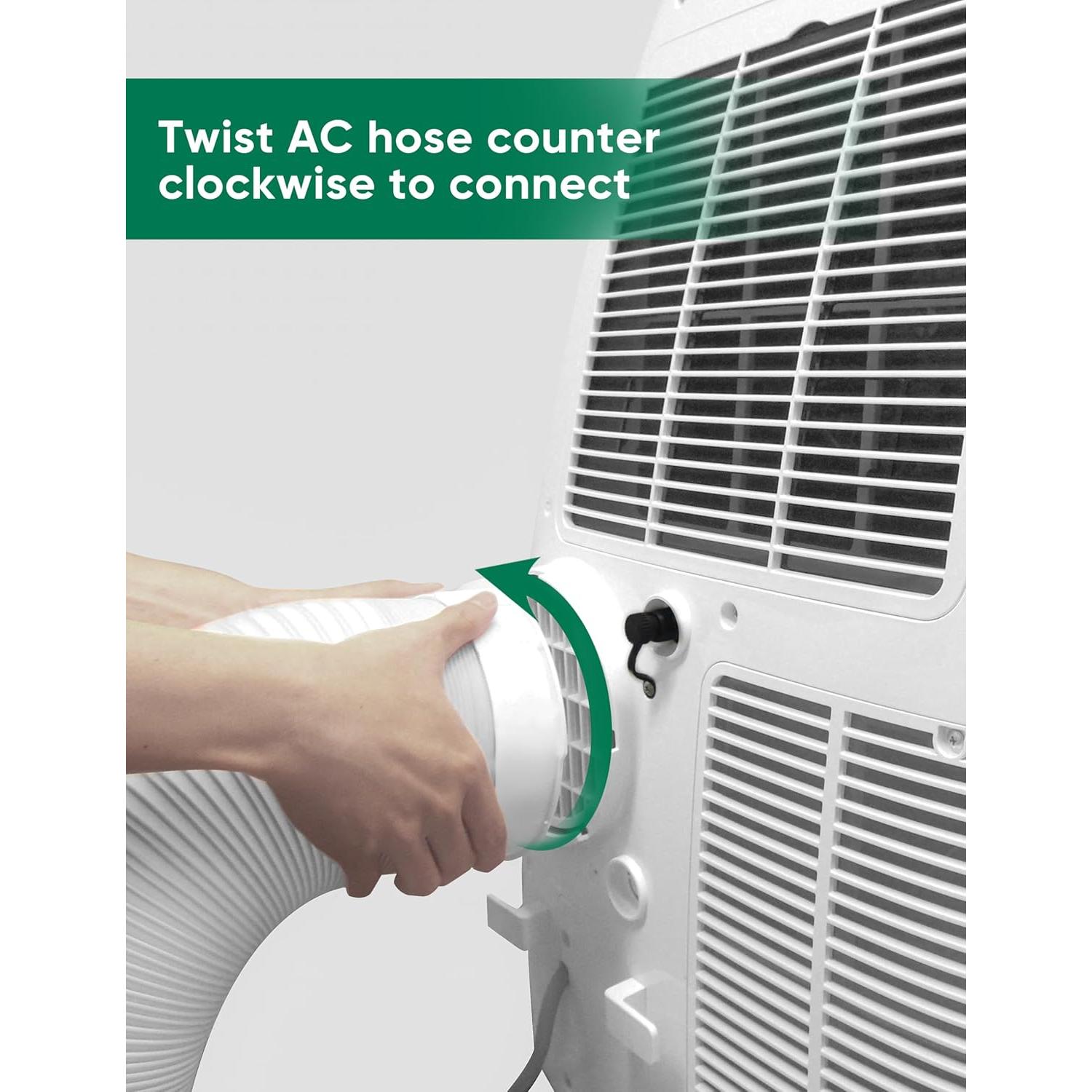 Manguera de Aire Acondicionado Portátil Plusluck 5.1" (12.95 cm)