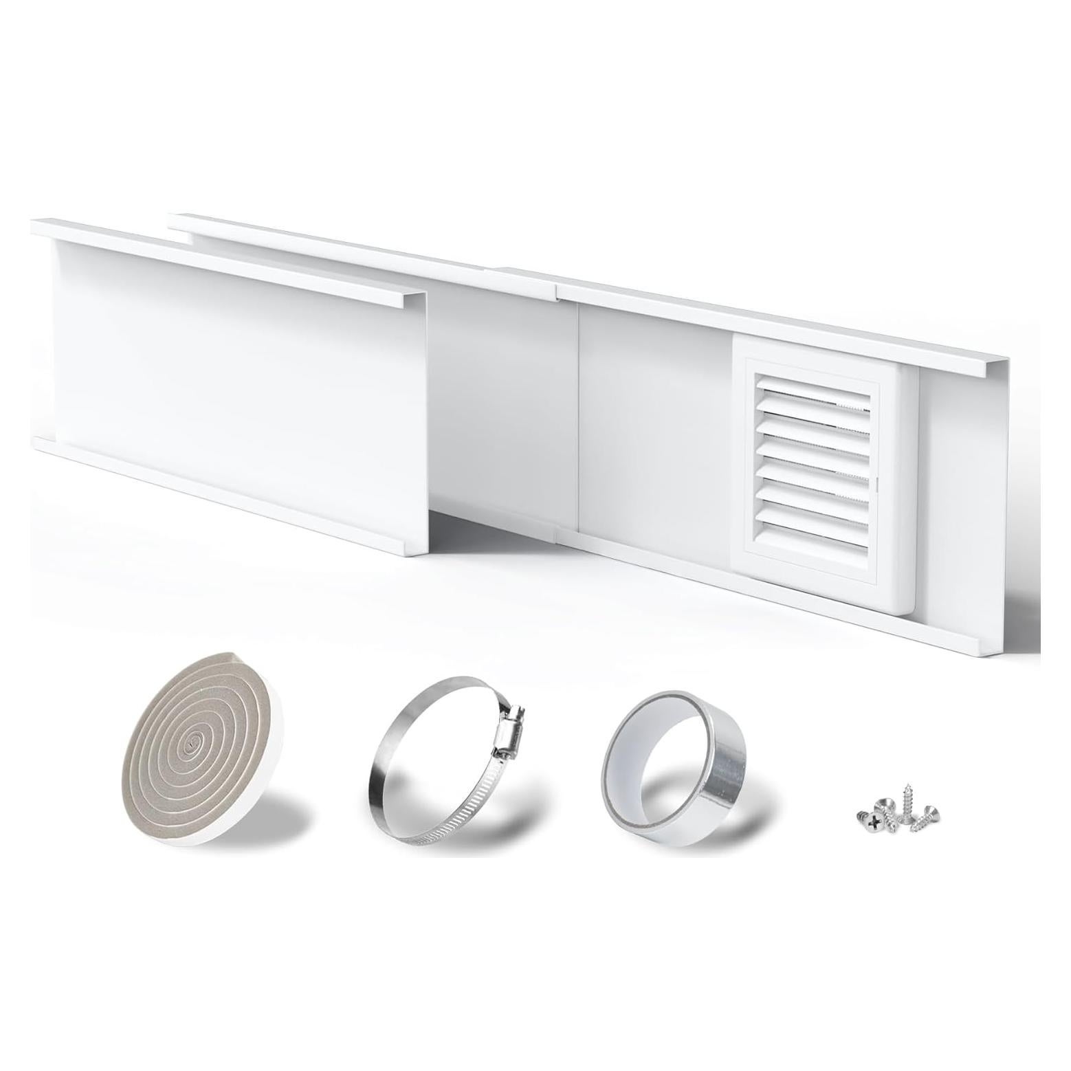 Kit de Ventana para Ventilación de Secadora Flamorrow 4"