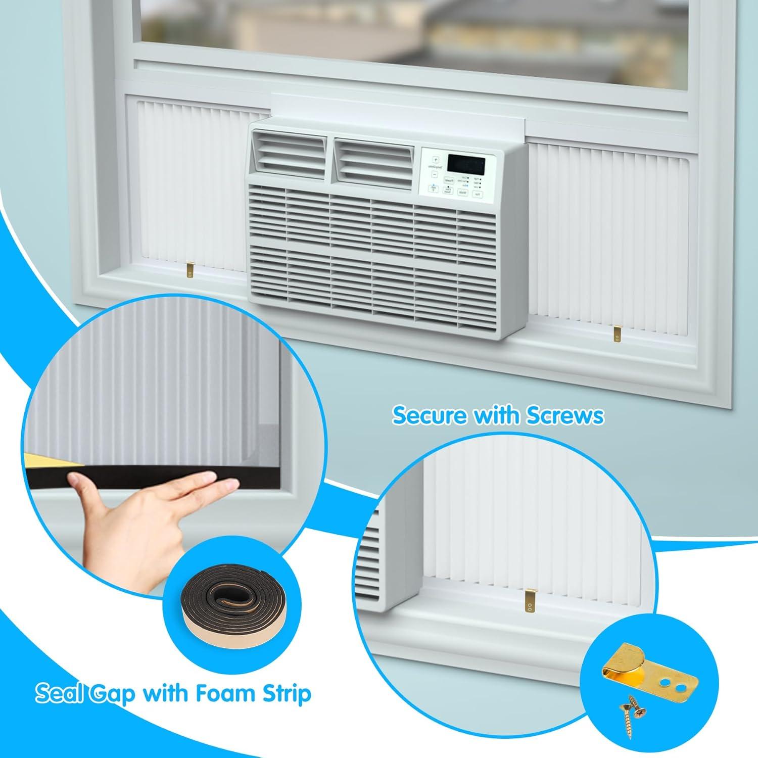 Paneles Laterales Ajustables Air Jade para A/A Ventana 5000-14000 BTU