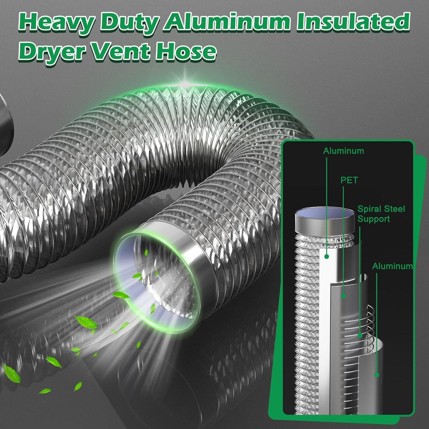 Kit de Ventilación para Ventana de Secadora Forestchill 4"