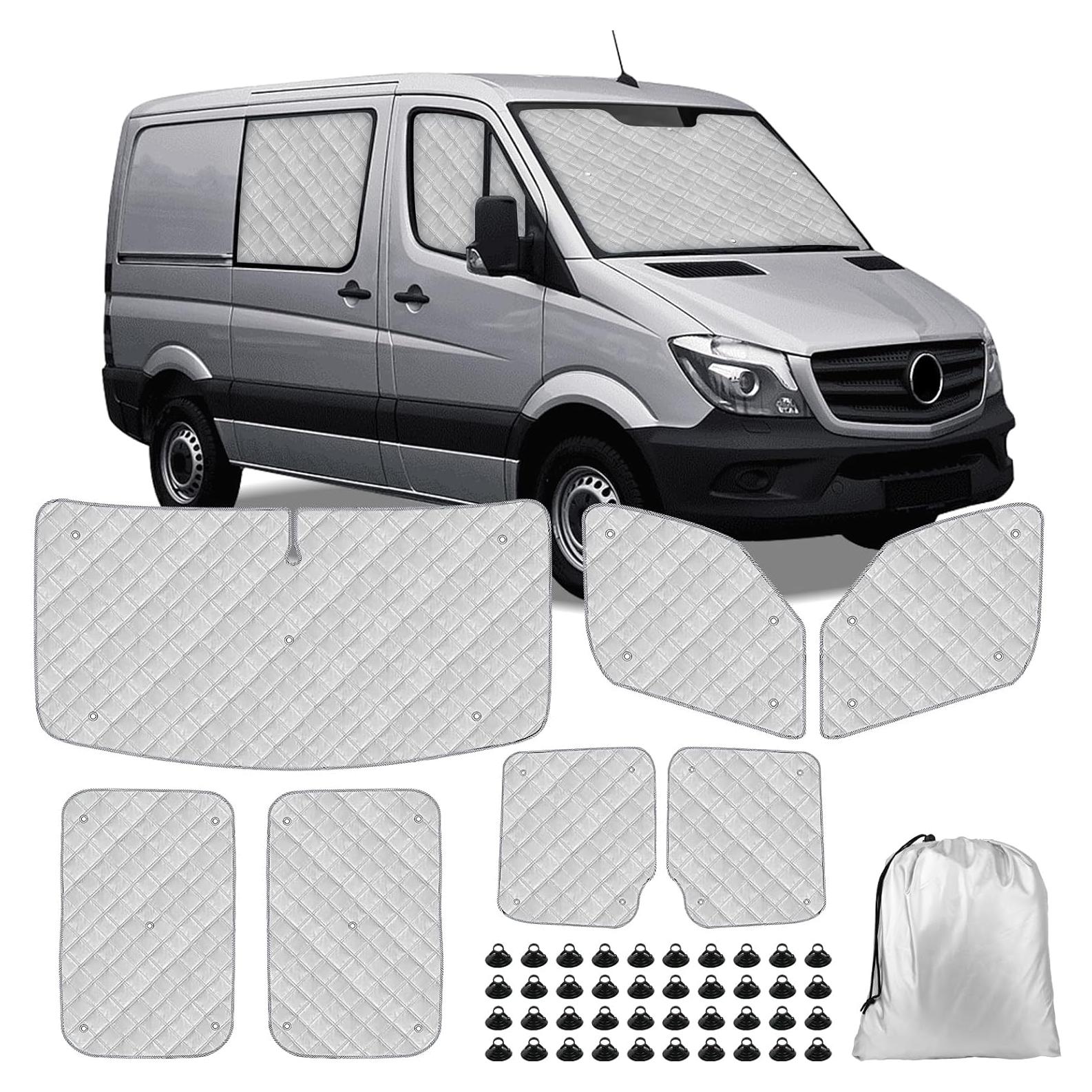 Juego de Sombra Solar Federedevo 7 Piezas para Sprinter 2006-2019