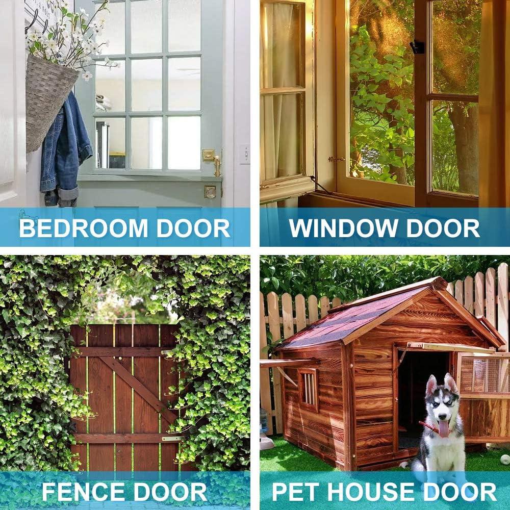 Cerrojo de Barril FATLODA 2 Paquete Acero Inoxidable 3"