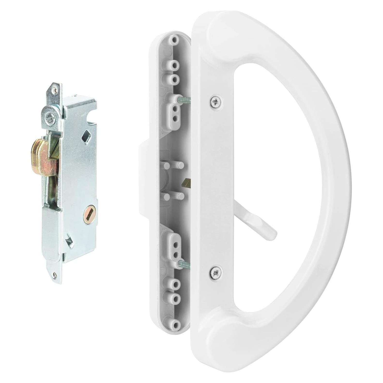 Juego de Tirador de Puerta Corredera SANKINS con Cerradura Mortaja