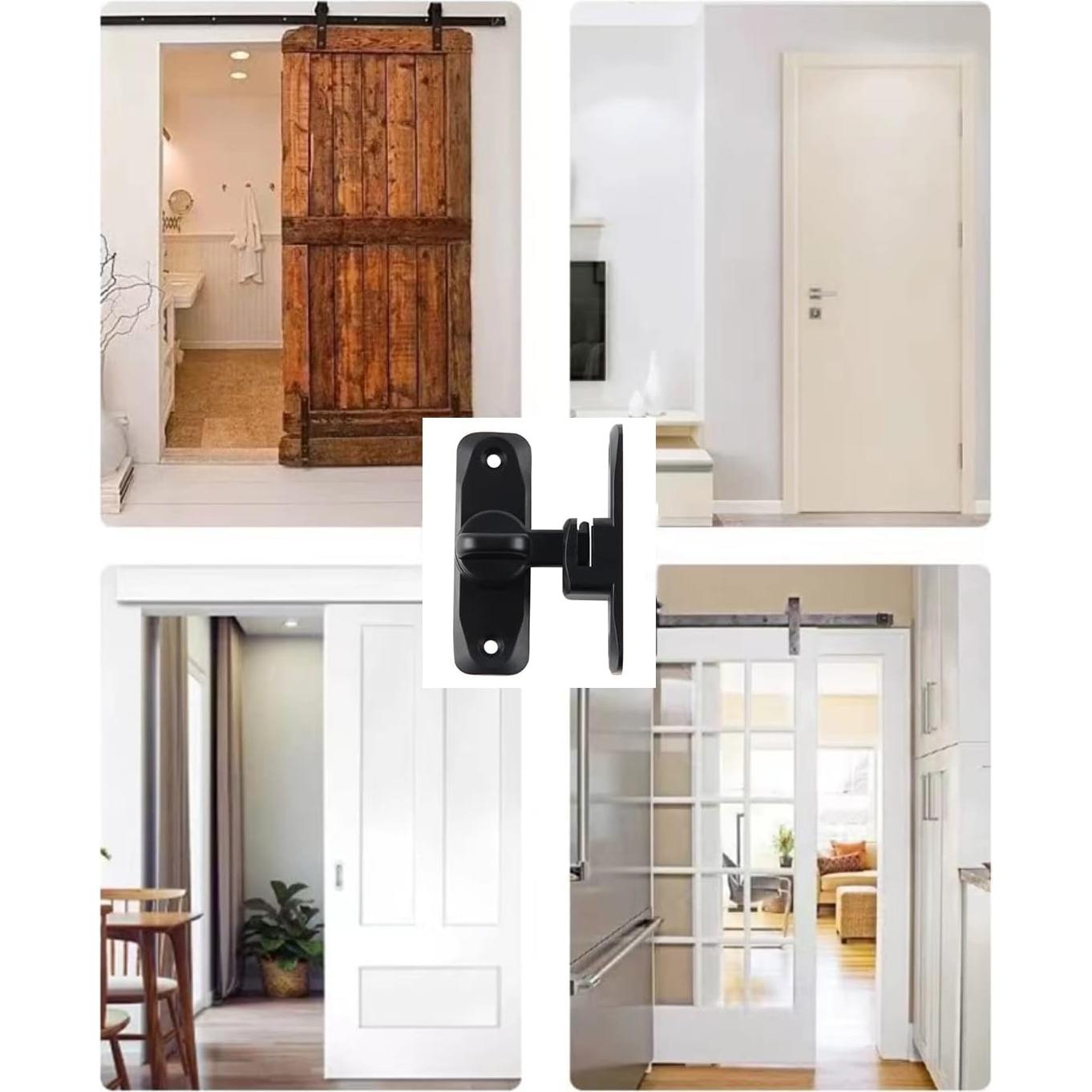 Cierre de puerta flip 90-180 FIREFLYWEB negro robusto